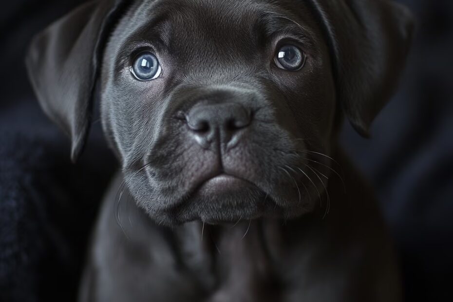 chiot Cane Corso pleure la nuit
